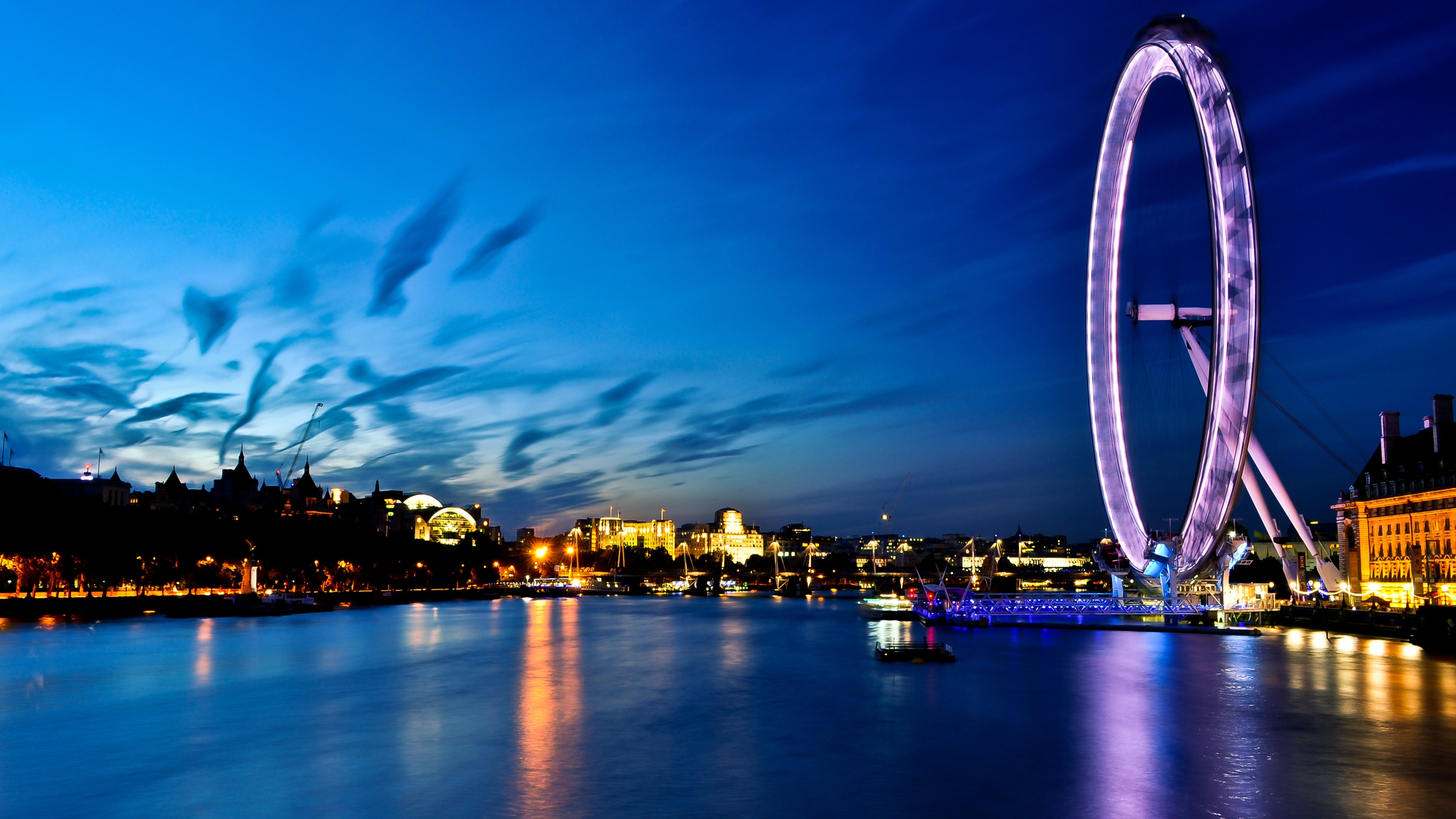 London Eye View for 2560x1440 HDTV resolution