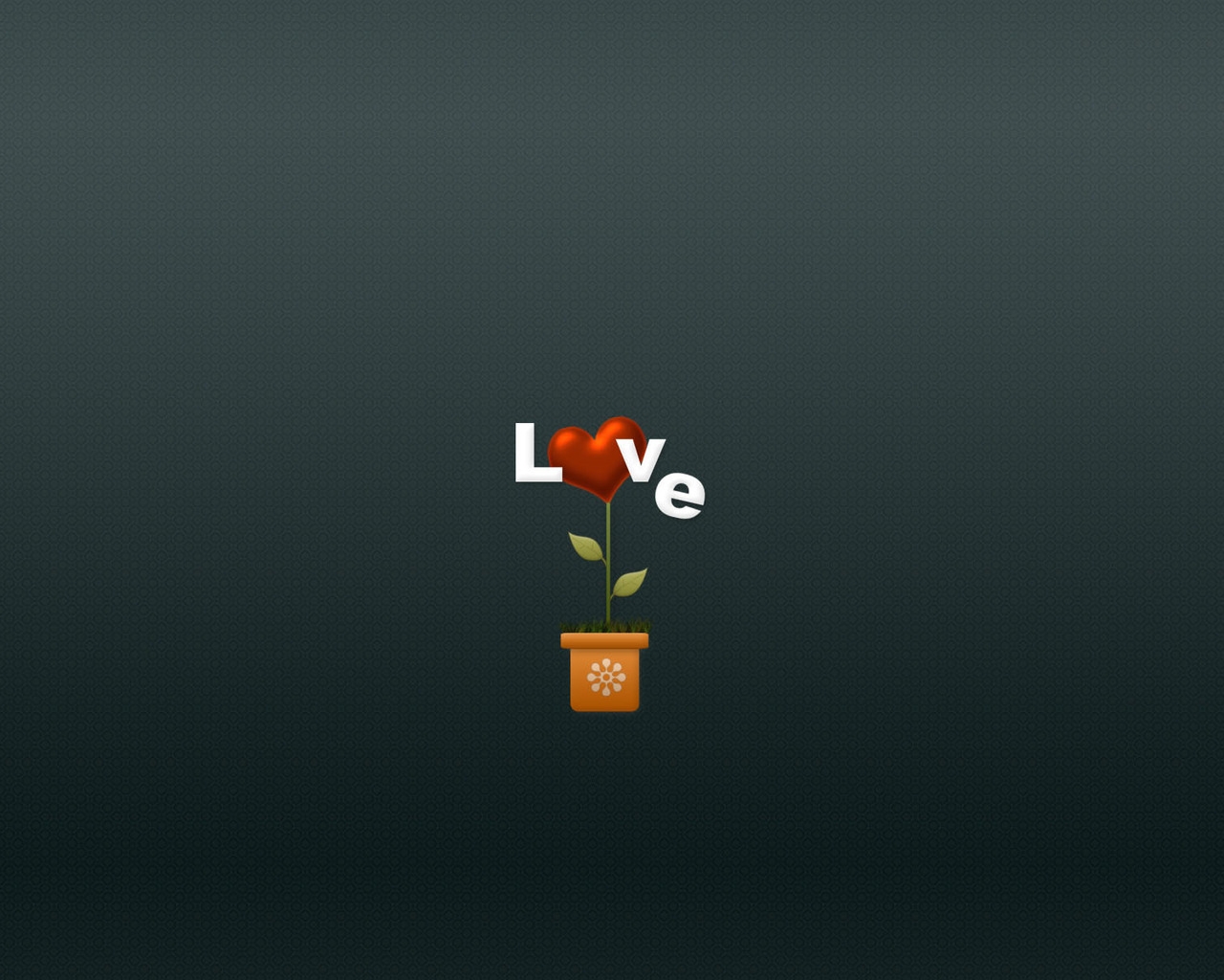 Love Flower for 1280 x 1024 resolution