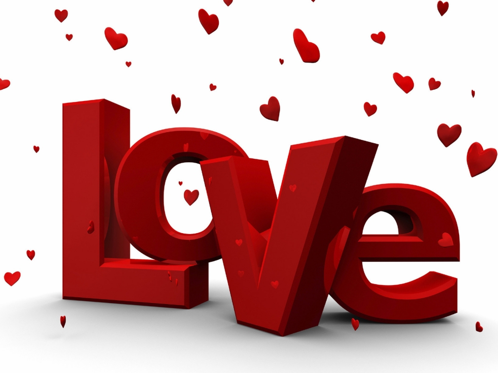 Love is Everywhere for 1024 x 768 resolution