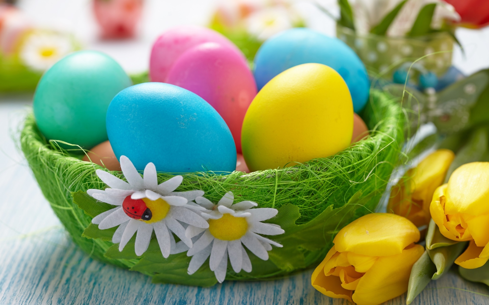 Lovely 2014 Easter Basket for 1920 x 1200 widescreen resolution