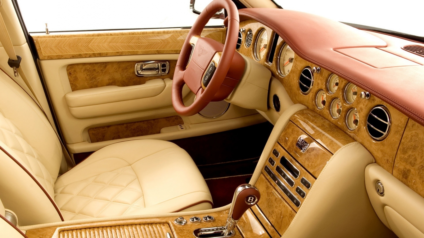 Luxury Bentley Interior for 1366 x 768 HDTV resolution