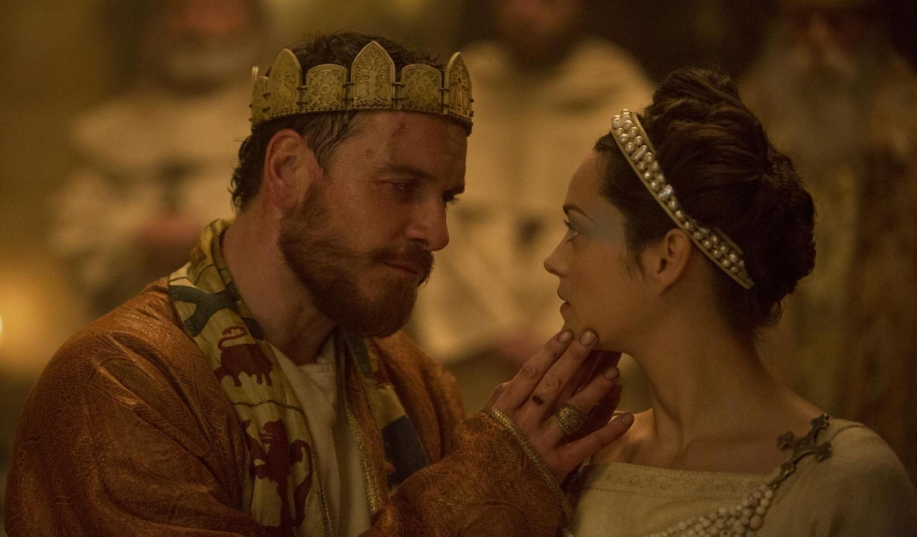 Macbeth Michael Fassbender and Marion Cotillard for 1024 x 600 widescreen resolution