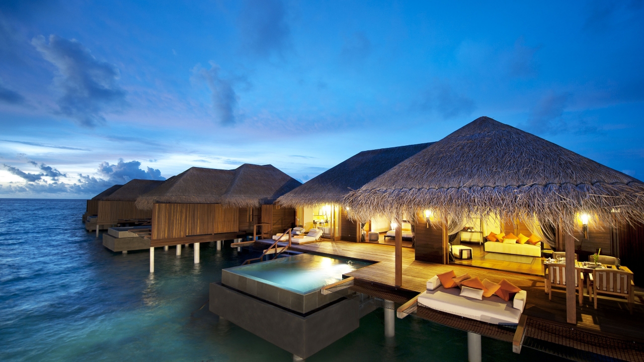 Maldives Ayada Hotel for 1280 x 720 HDTV 720p resolution