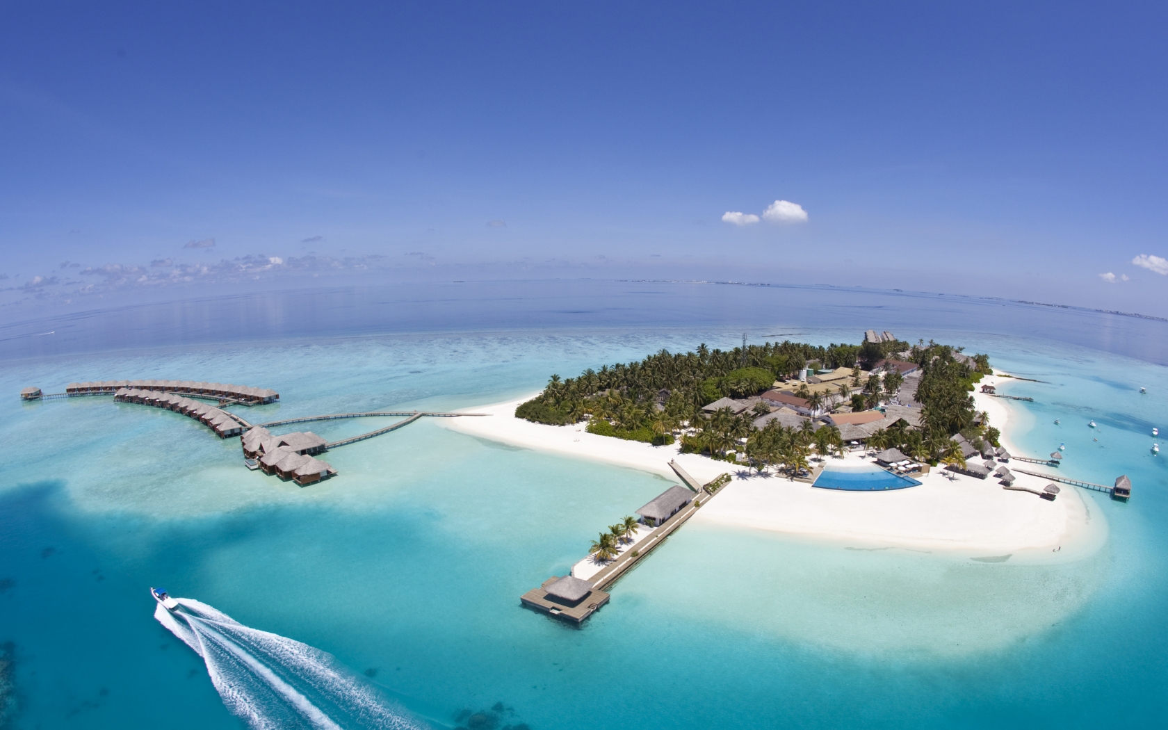 Maldives Island for 1680 x 1050 widescreen resolution