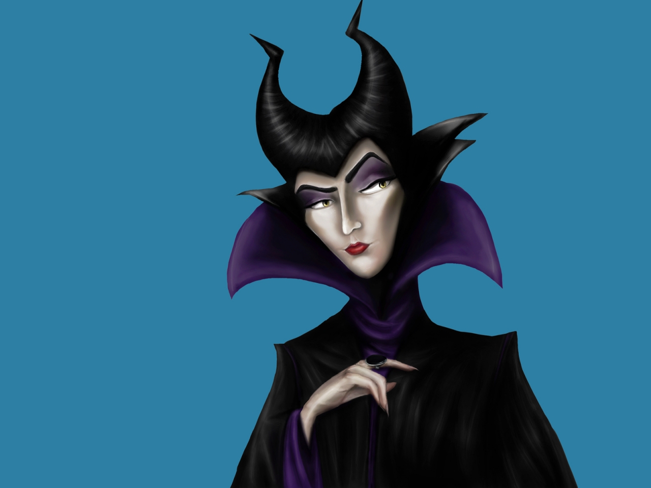 Maleficent Drawing for 1280 x 960 resolution