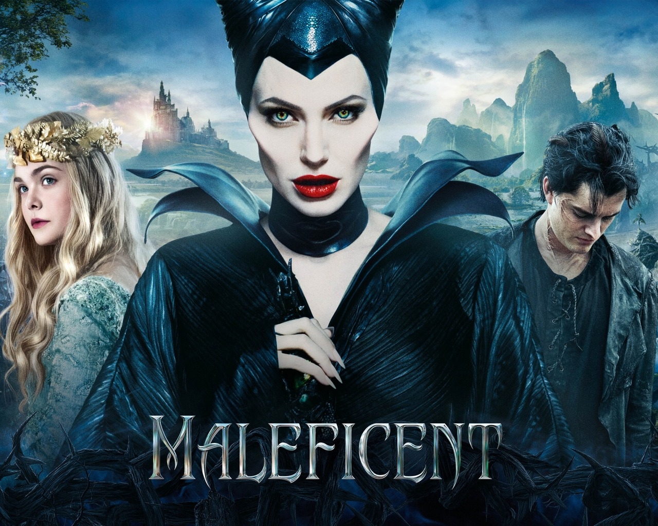 Maleficent Poster for 1280 x 1024 resolution