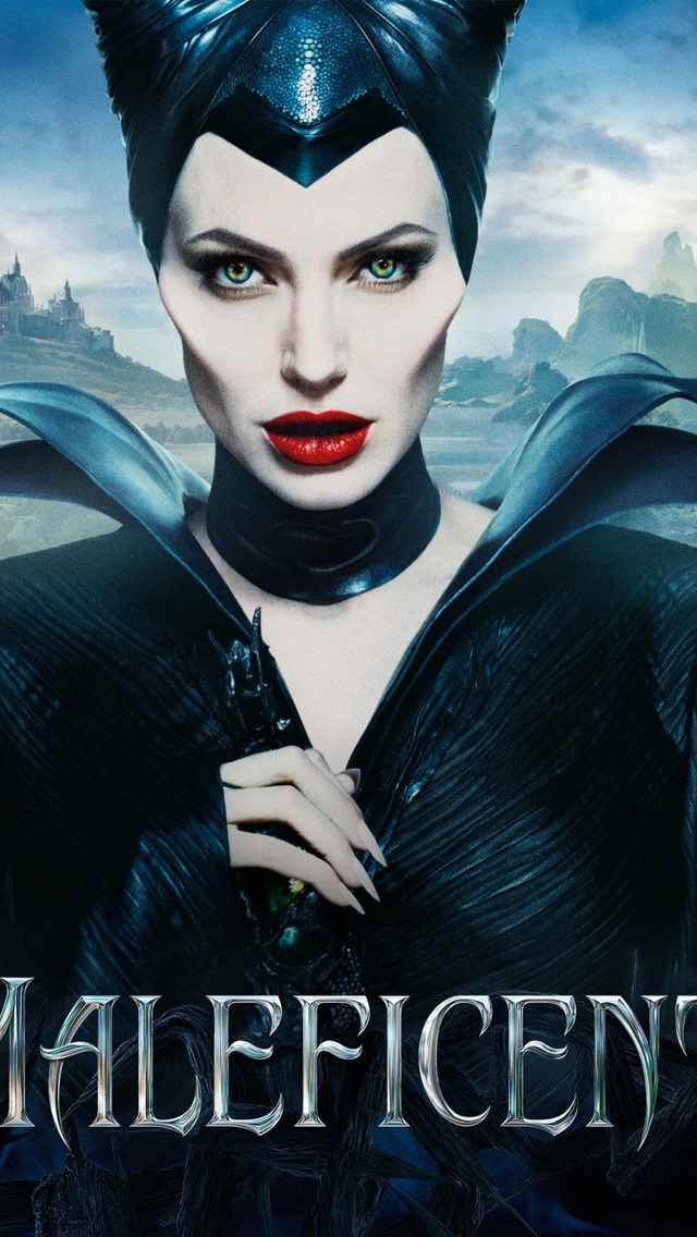 Maleficent Poster for 640 x 1136 iPhone 5 resolution