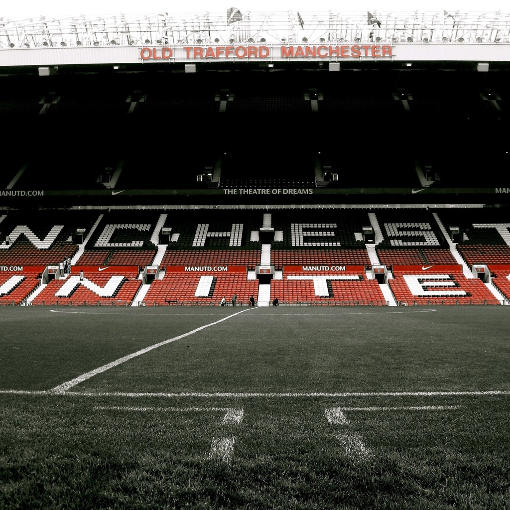 Manchester United Stadium for 1024 x 1024 iPad resolution