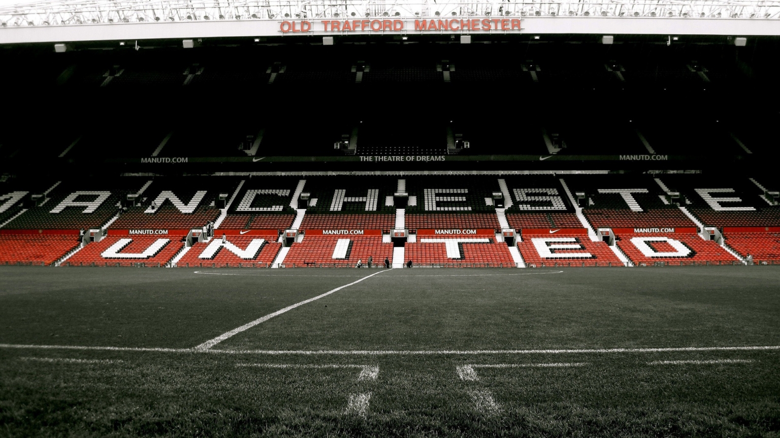 Manchester United Stadium for 1536 x 864 HDTV resolution