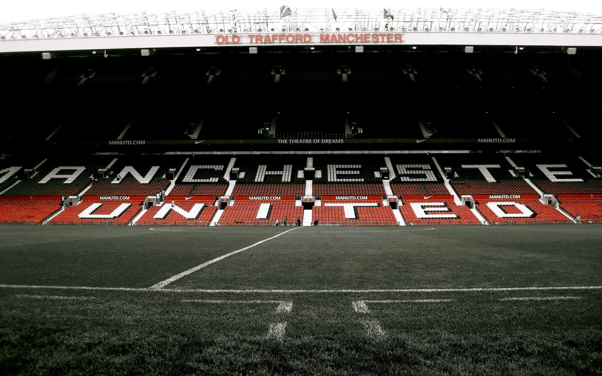 Manchester United Stadium for 1920 x 1200 widescreen resolution