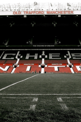 Manchester United Stadium for 320 x 480 iPhone resolution