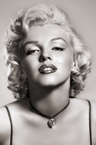 Marilyn Monroe Beautiful for 320 x 480 iPhone resolution