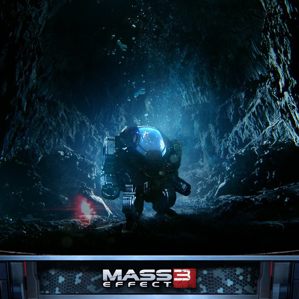 Mass Effect 3 Robot for 1024 x 1024 iPad resolution