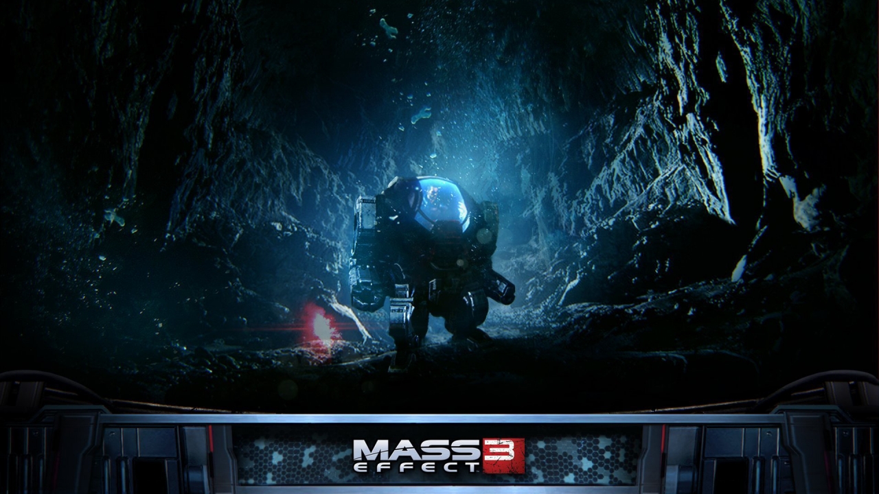 Mass Effect 3 Robot for 1280 x 720 HDTV 720p resolution