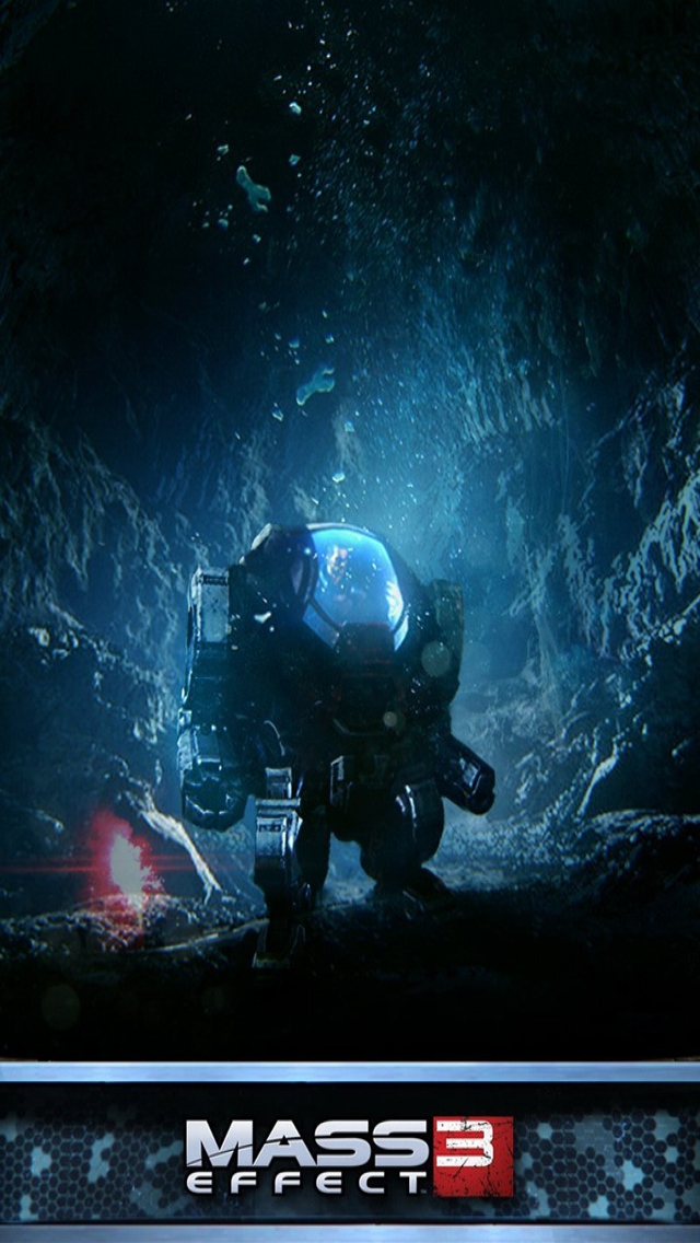 Mass Effect 3 Robot for 640 x 1136 iPhone 5 resolution