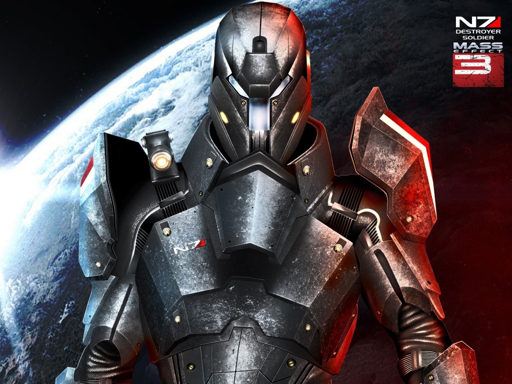Mass Effect 3 Space Robot for 1024 x 768 resolution