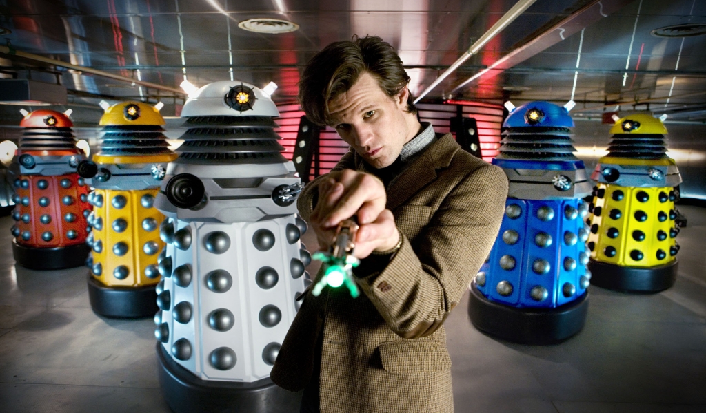 Matt Smith Doctor Who  for 1024 x 600 widescreen resolution