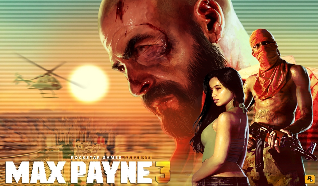 Max Payne 3 Game for 1024 x 600 widescreen resolution