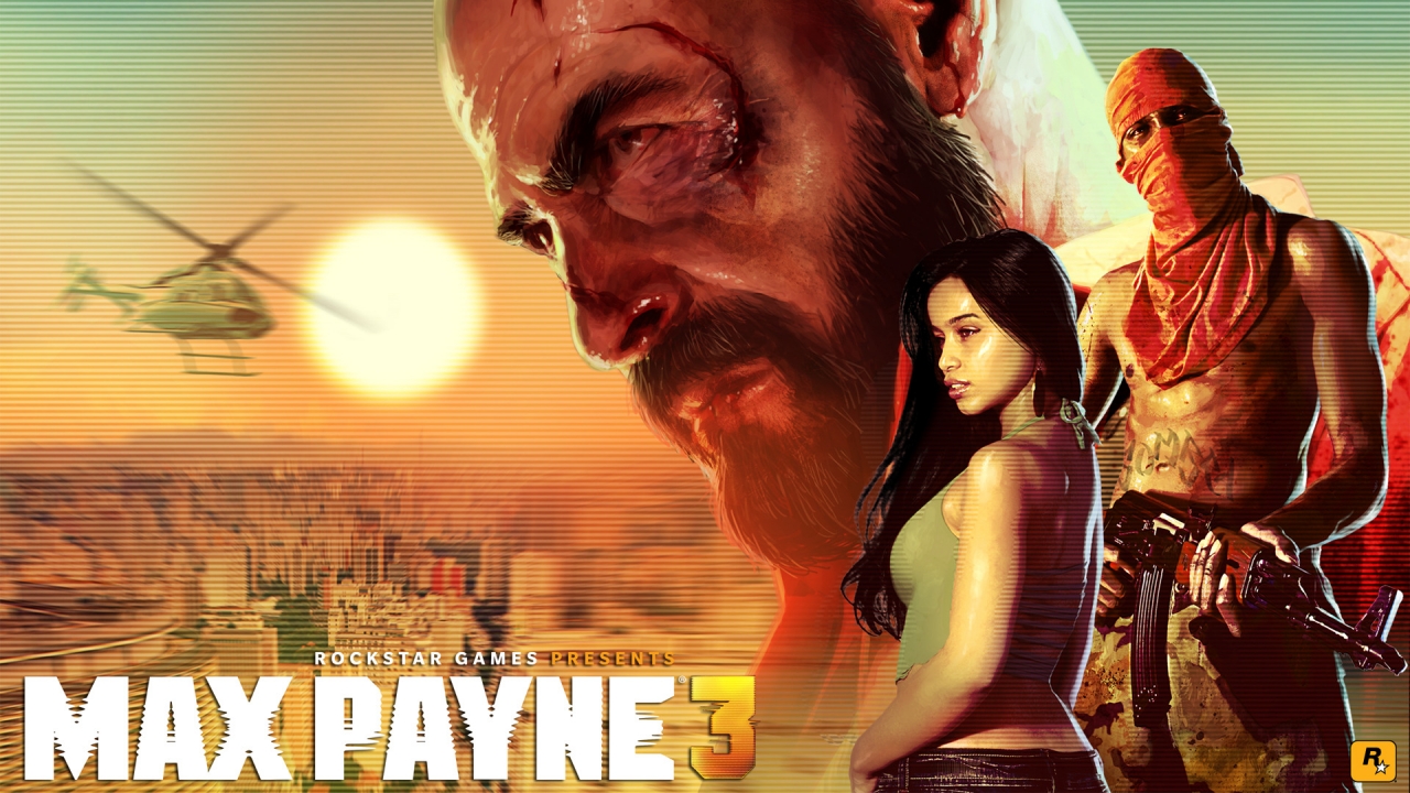 Max Payne 3 Game for 1280 x 720 HDTV 720p resolution