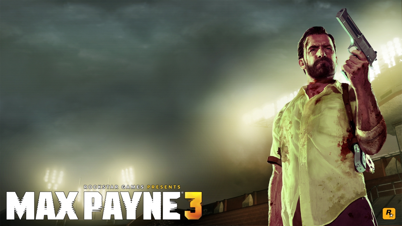 Max Payne The Third for 1366 x 768 HDTV resolution