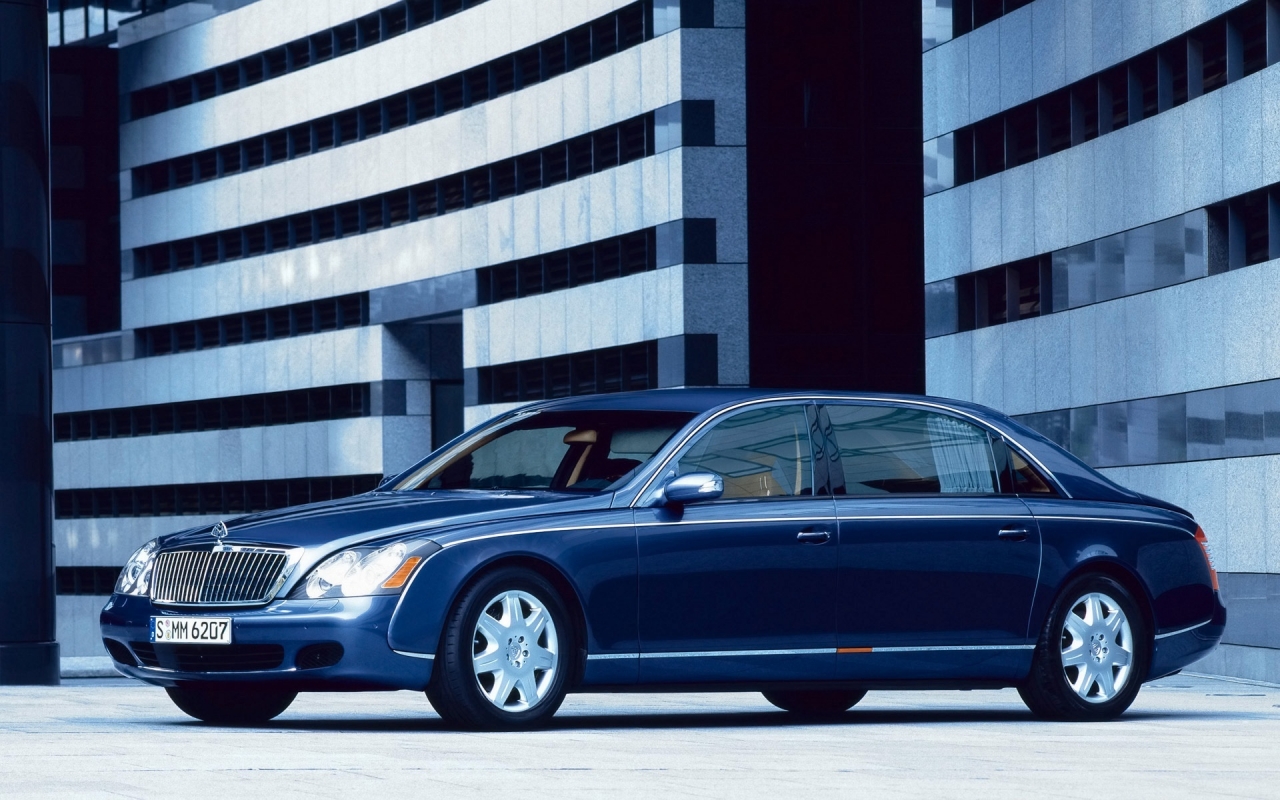 Maybach 62 Outside Left Front for 1280 x 800 widescreen resolution
