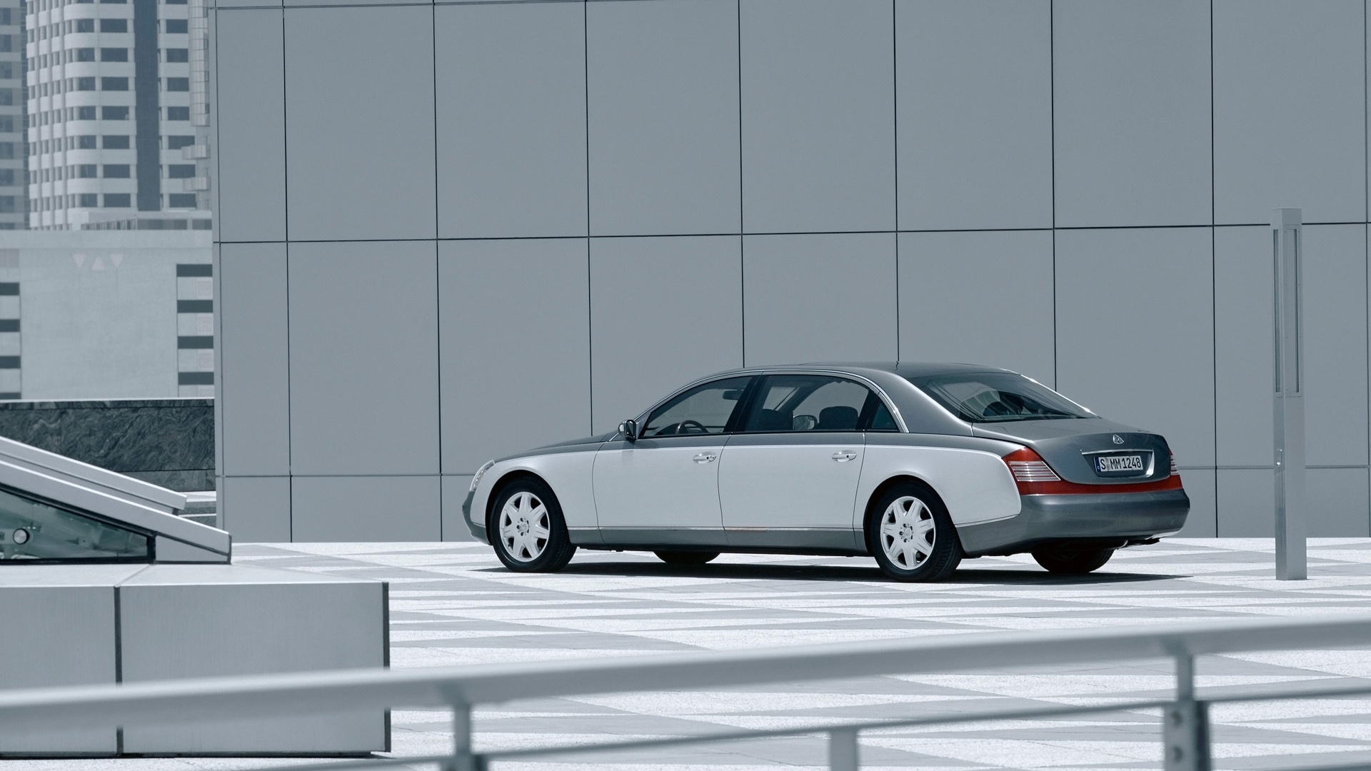 Maybach 62 Outside Left Front 3 for 1920 x 1080 HDTV 1080p resolution