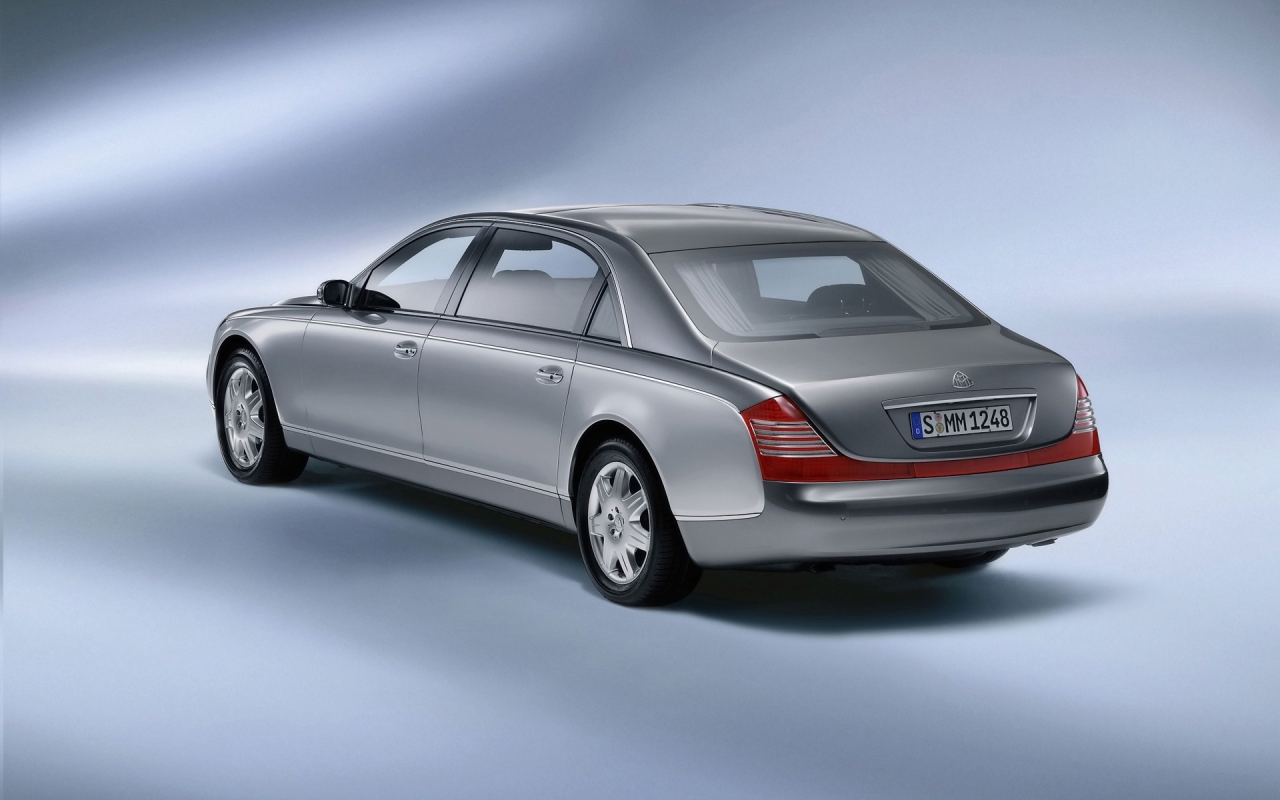 Maybach 62 Rear for 1280 x 800 widescreen resolution