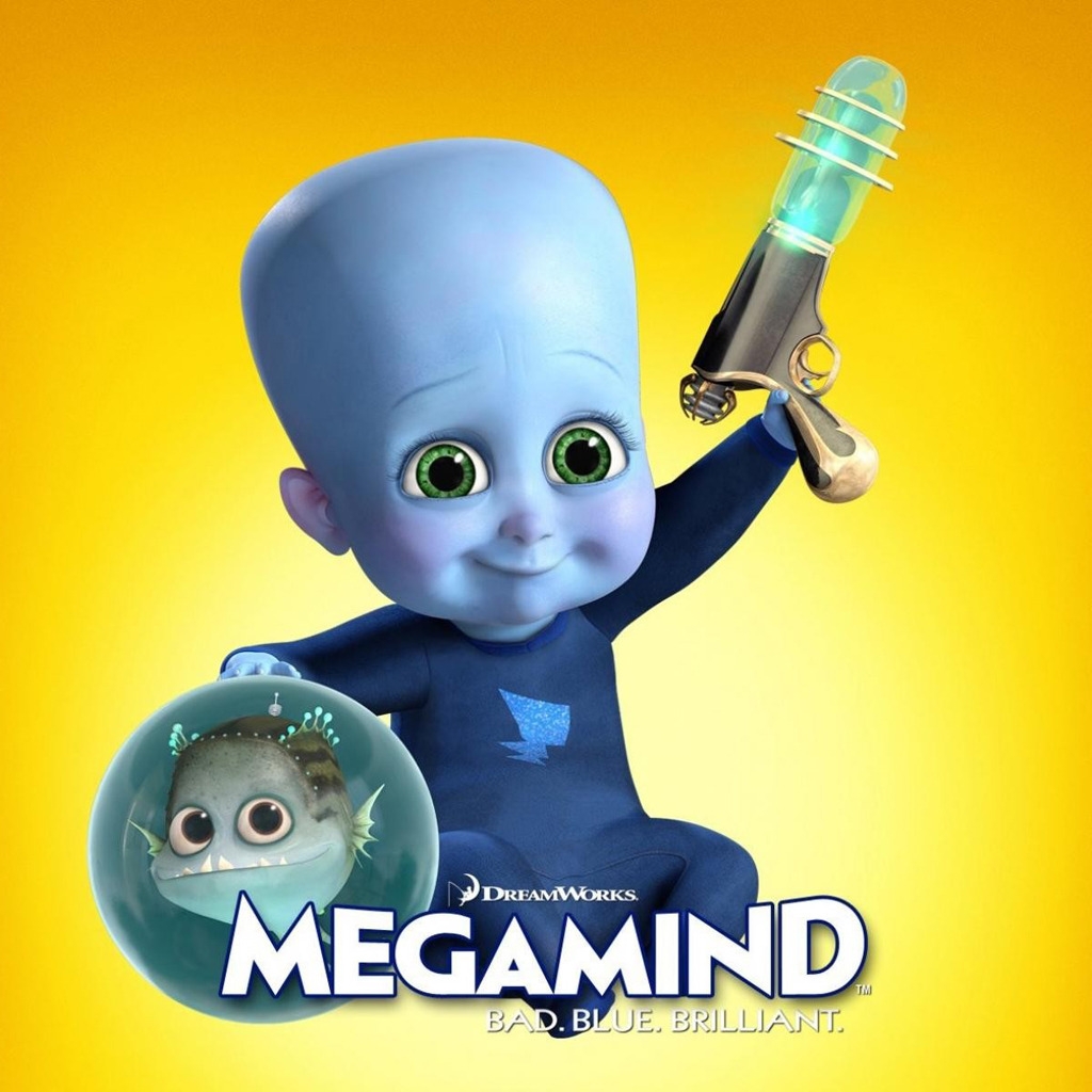 Megamind Child for 1024 x 1024 iPad resolution