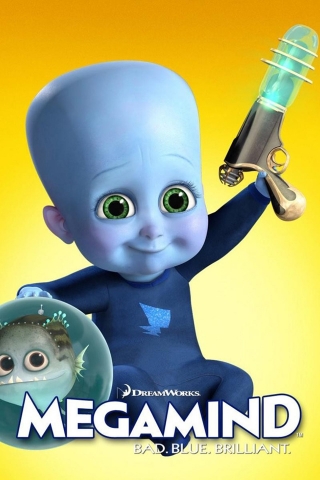 Megamind Child for 320 x 480 iPhone resolution