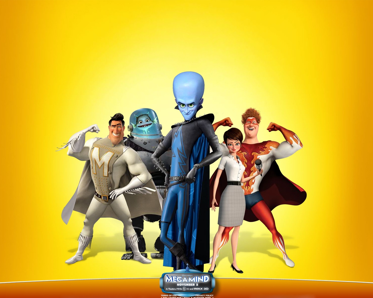 Megamind Movie for 1280 x 1024 resolution