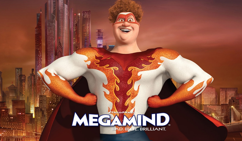 Megamind Titan for 1024 x 600 widescreen resolution