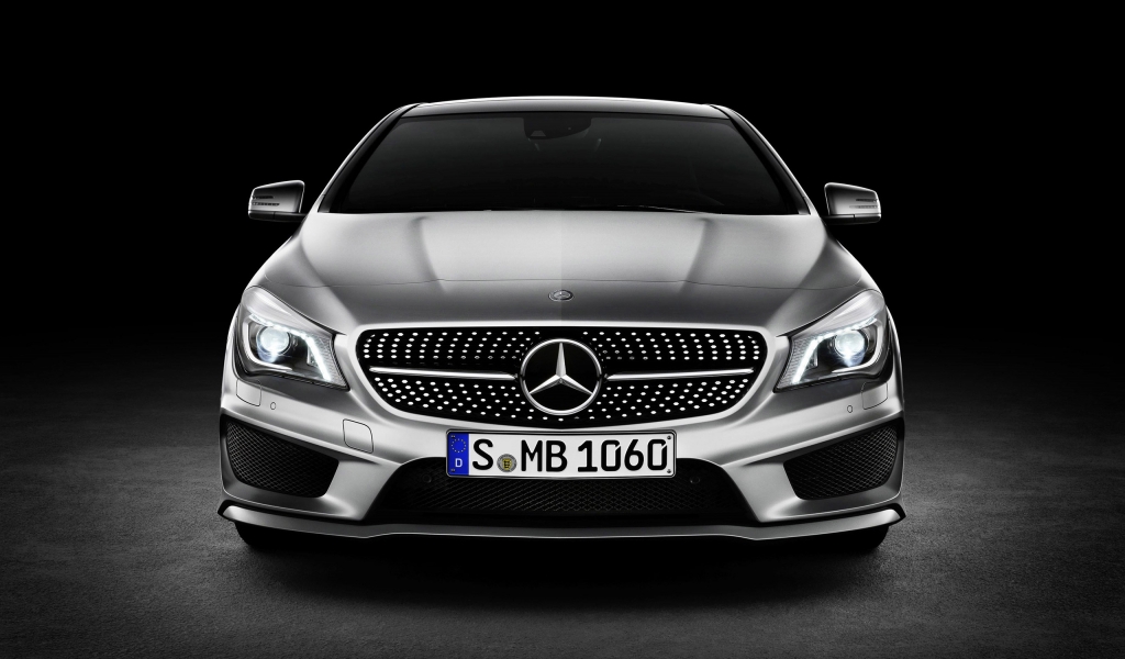 Mercedes Benz CLA Class Studio for 1024 x 600 widescreen resolution