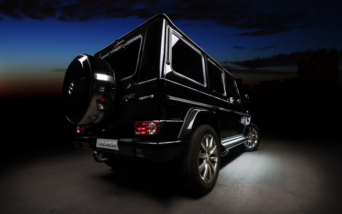 Mercedes Benz G Class Vilner Rear for 1440 x 900 widescreen resolution