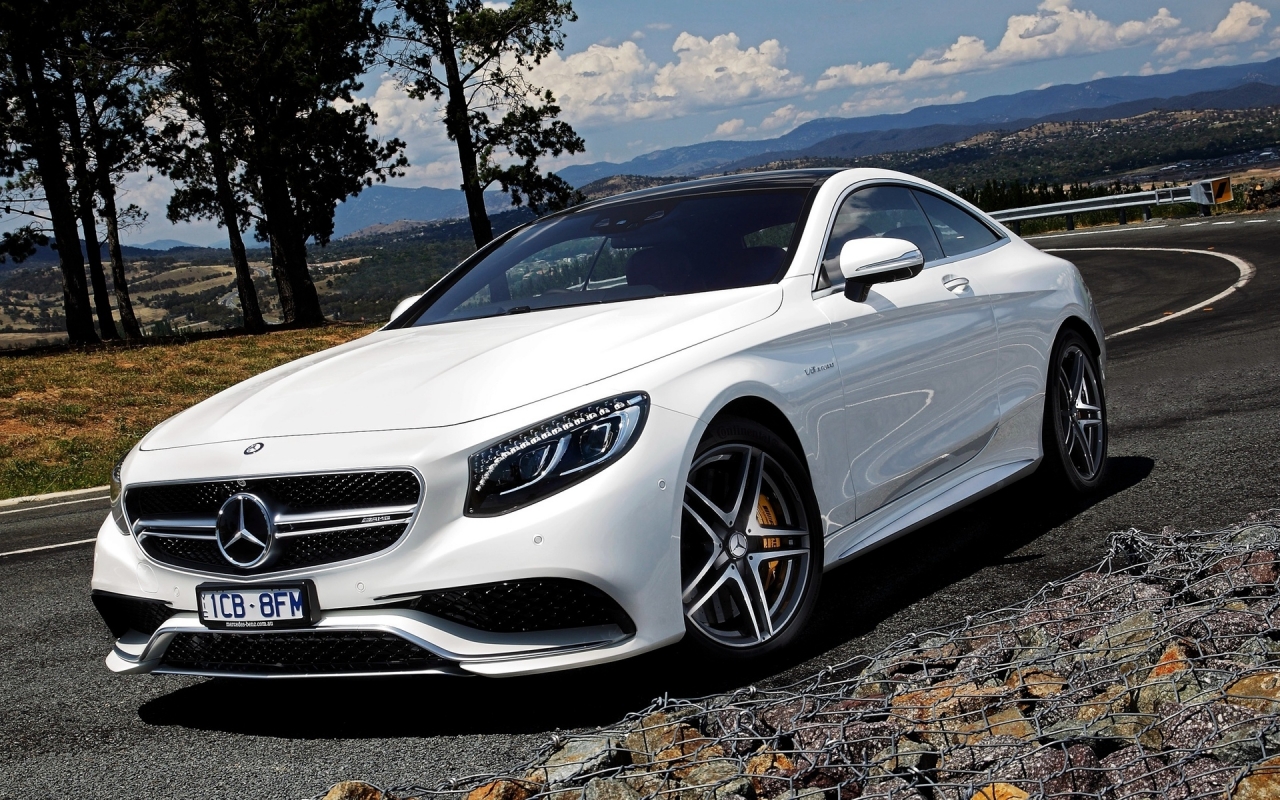 Mercedes Benz S63 AMG for 1280 x 800 widescreen resolution