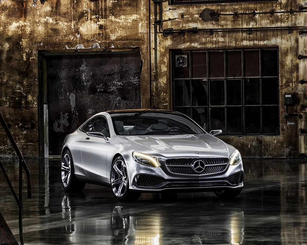 Mercedes S Concept for 1280 x 1024 resolution
