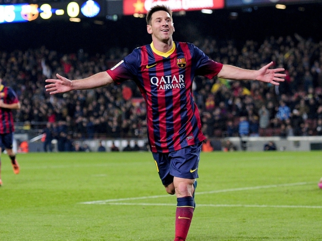 Messi Copa del Rey for 1024 x 768 resolution