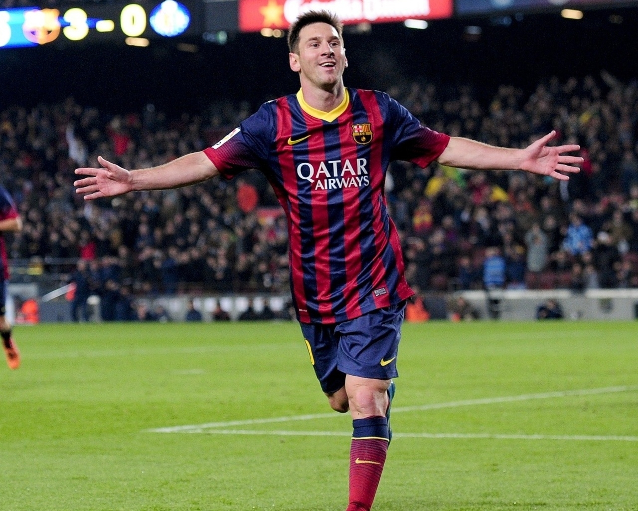 Messi Copa del Rey for 1280 x 1024 resolution