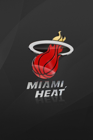 Miami Heat for 320 x 480 iPhone resolution