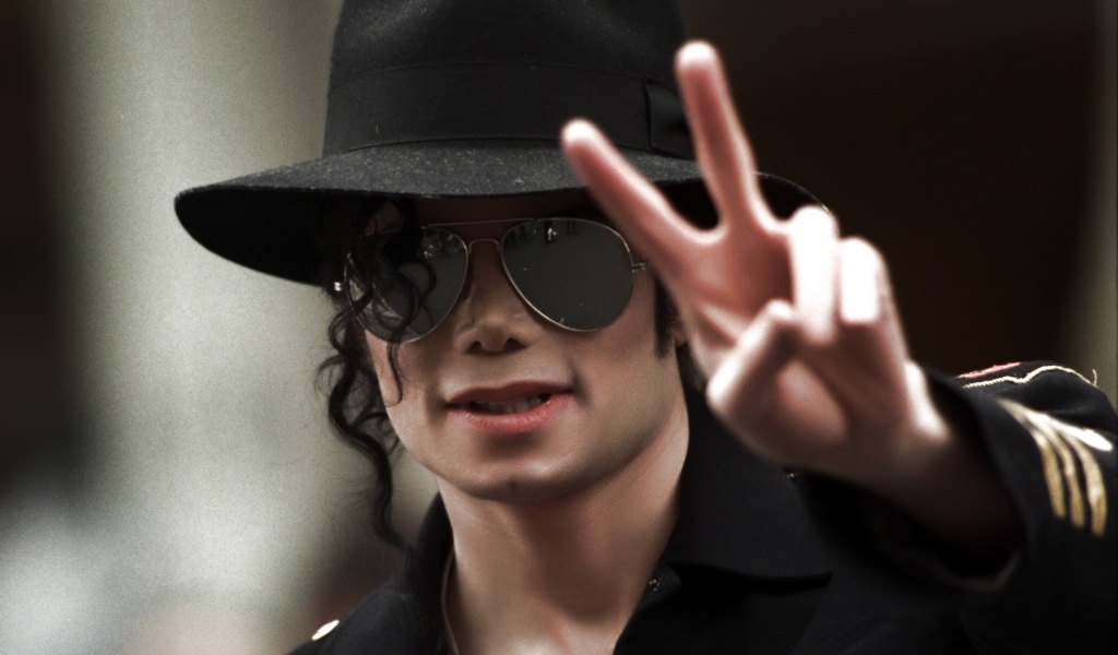 Michael Jackson Peace for 1024 x 600 widescreen resolution