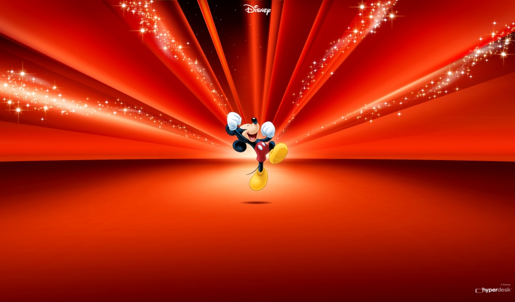 Mickey Mouse Dysney for 1024 x 600 widescreen resolution