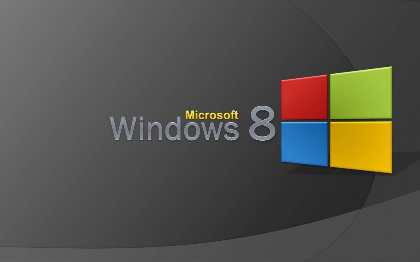 Microsoft Windows 8 for 1440 x 900 widescreen resolution