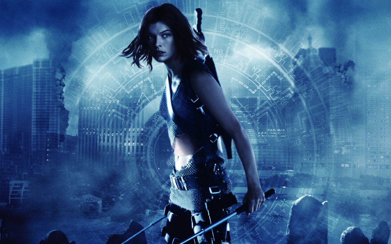 Milla Jovovich Resident Evil 6 for 1280 x 800 widescreen resolution