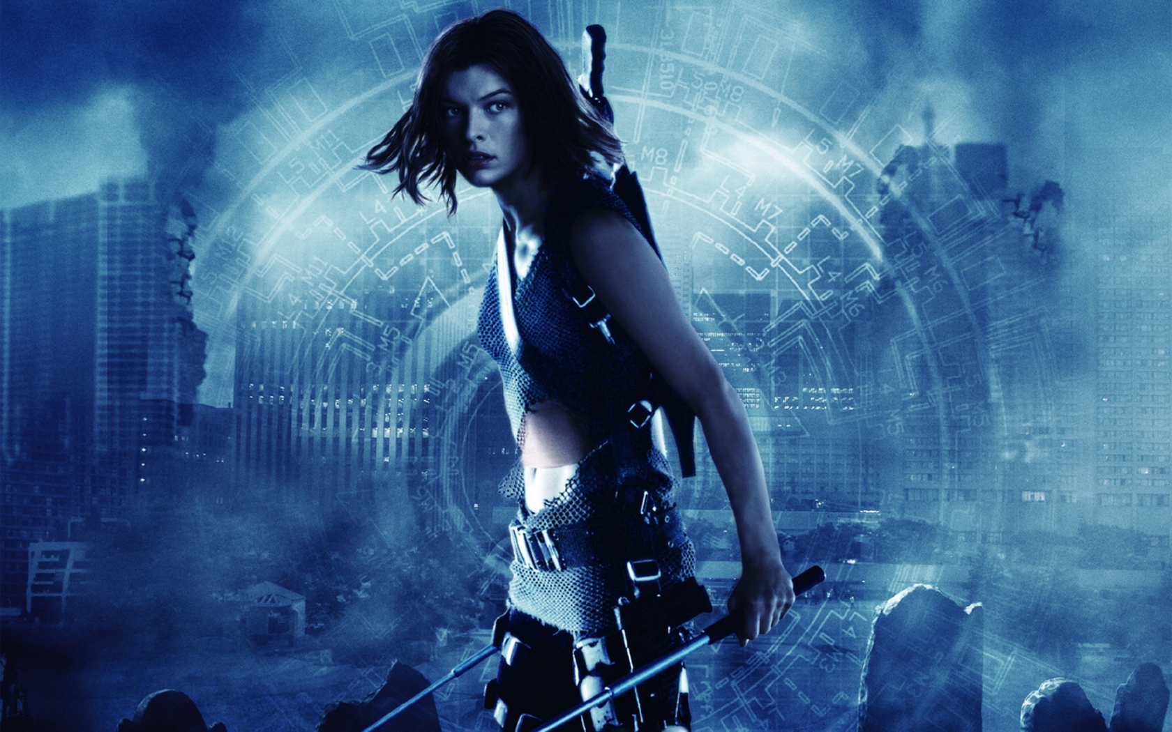Milla Jovovich Resident Evil 6 for 1680 x 1050 widescreen resolution