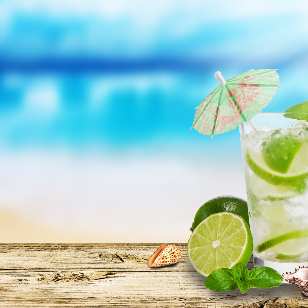 Mojito Cocktail for 1024 x 1024 iPad resolution