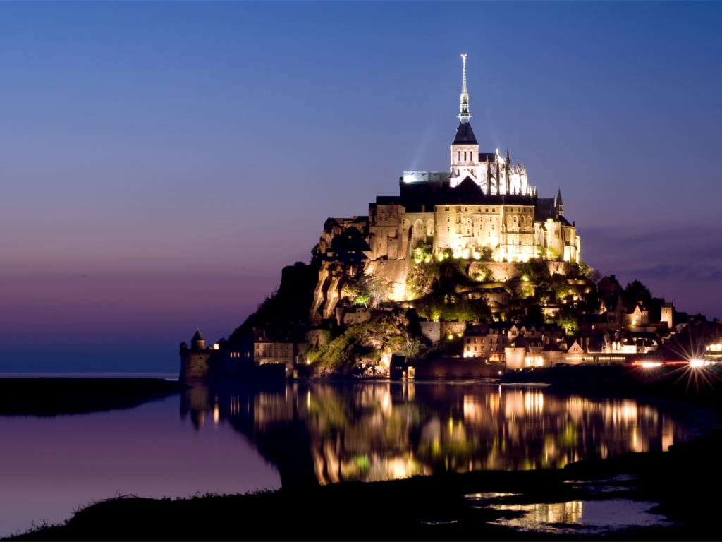 Mont Saint Michel for 1024 x 768 resolution