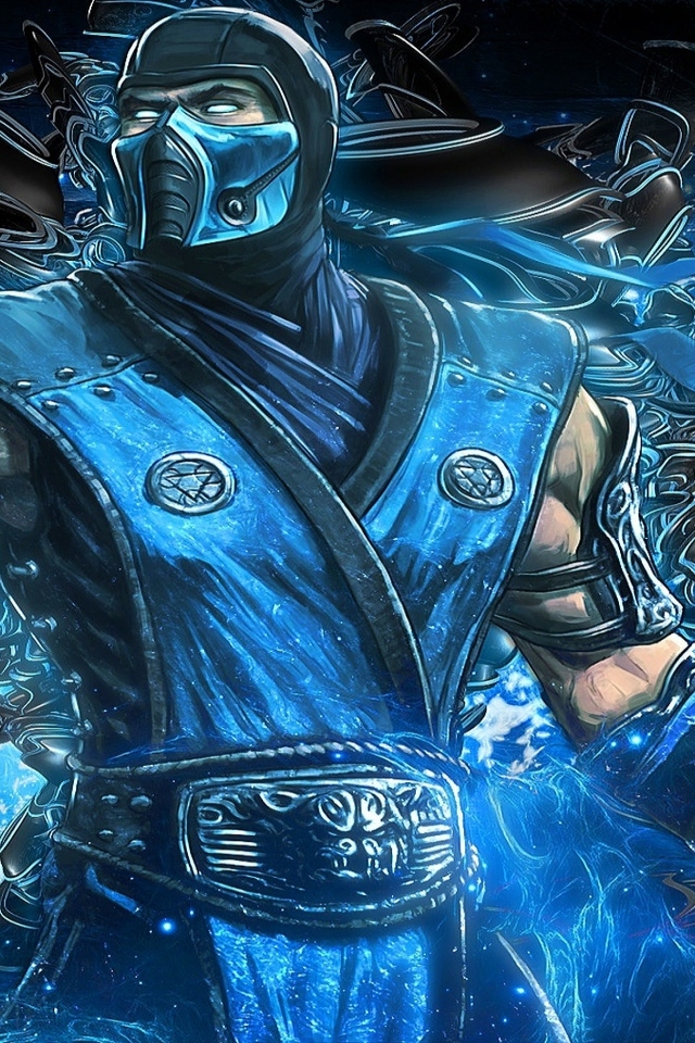 Mortal Kombat Subzero for 640 x 960 iPhone 4 resolution