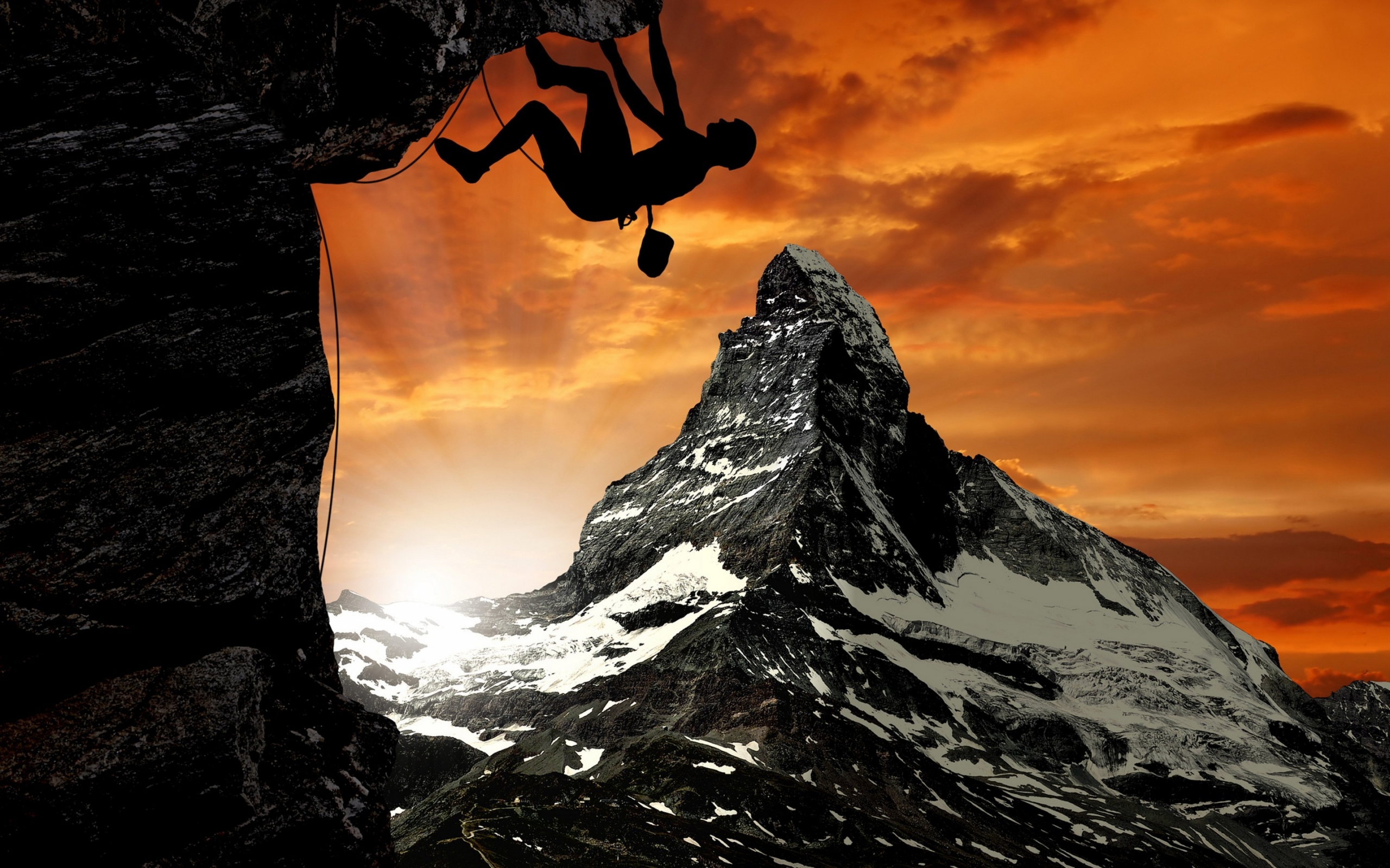 Mountain Climber for 2560 x 1600 widescreen resolution
