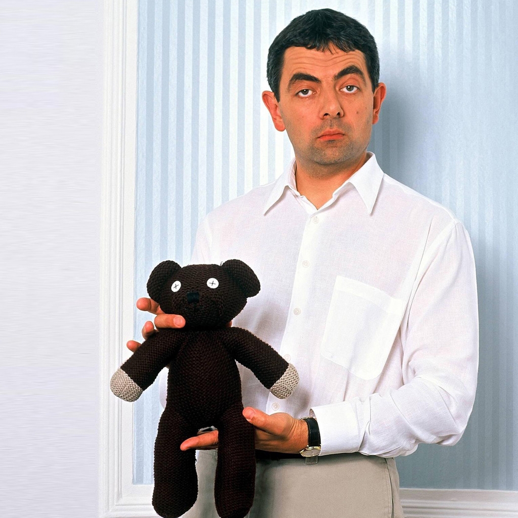 Mr Bean Toy for 1024 x 1024 iPad resolution