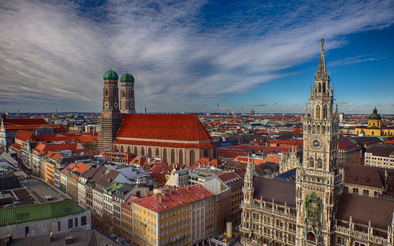 Munich Bavaria for 1280 x 800 widescreen resolution