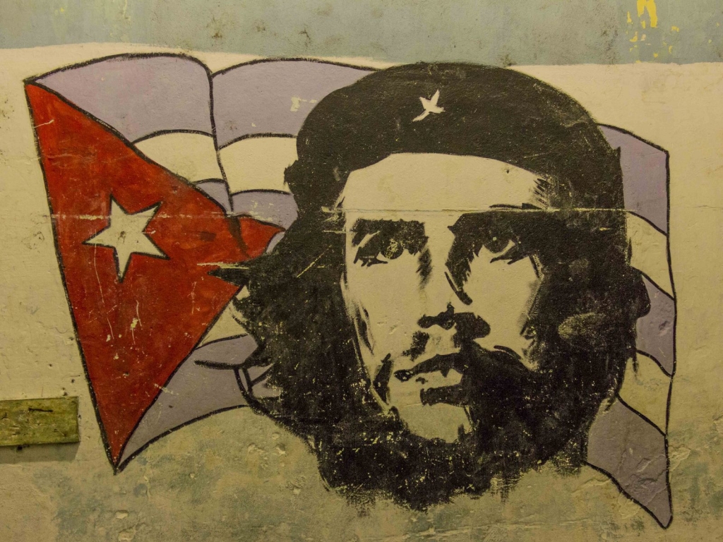 Mural Che Guevara for 1024 x 768 resolution